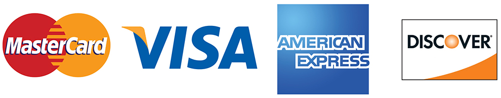 Major credit cards accepted